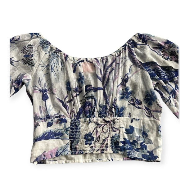 Banjanan Vivian Floral Peplum Top - Picture 14 of 16